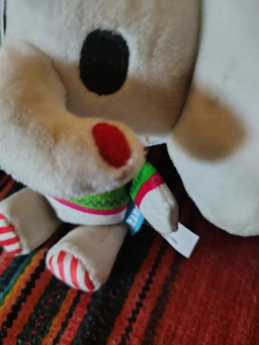 NWT BarkBox Holiday Dog Toy Lot of 3 - Dwight Elephant, Sleigh Belle &Green Ball